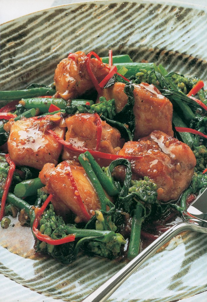 Chinesestyle Stirfried Chicken with Broccoli from Ken Hom Cooks Thai