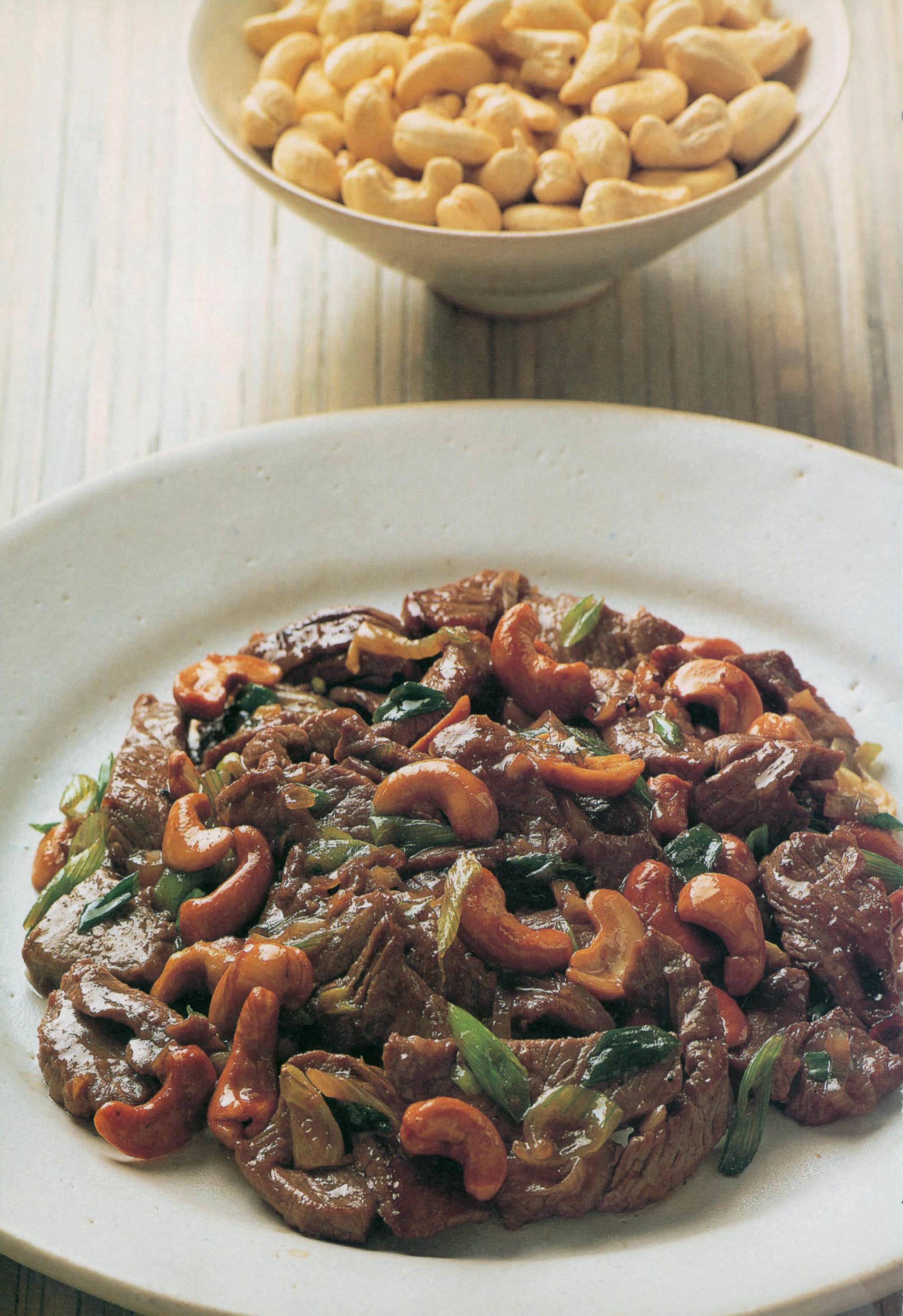 Stirfried Beef with Cashews from Ken Hom Cooks Thai by Ken Hom