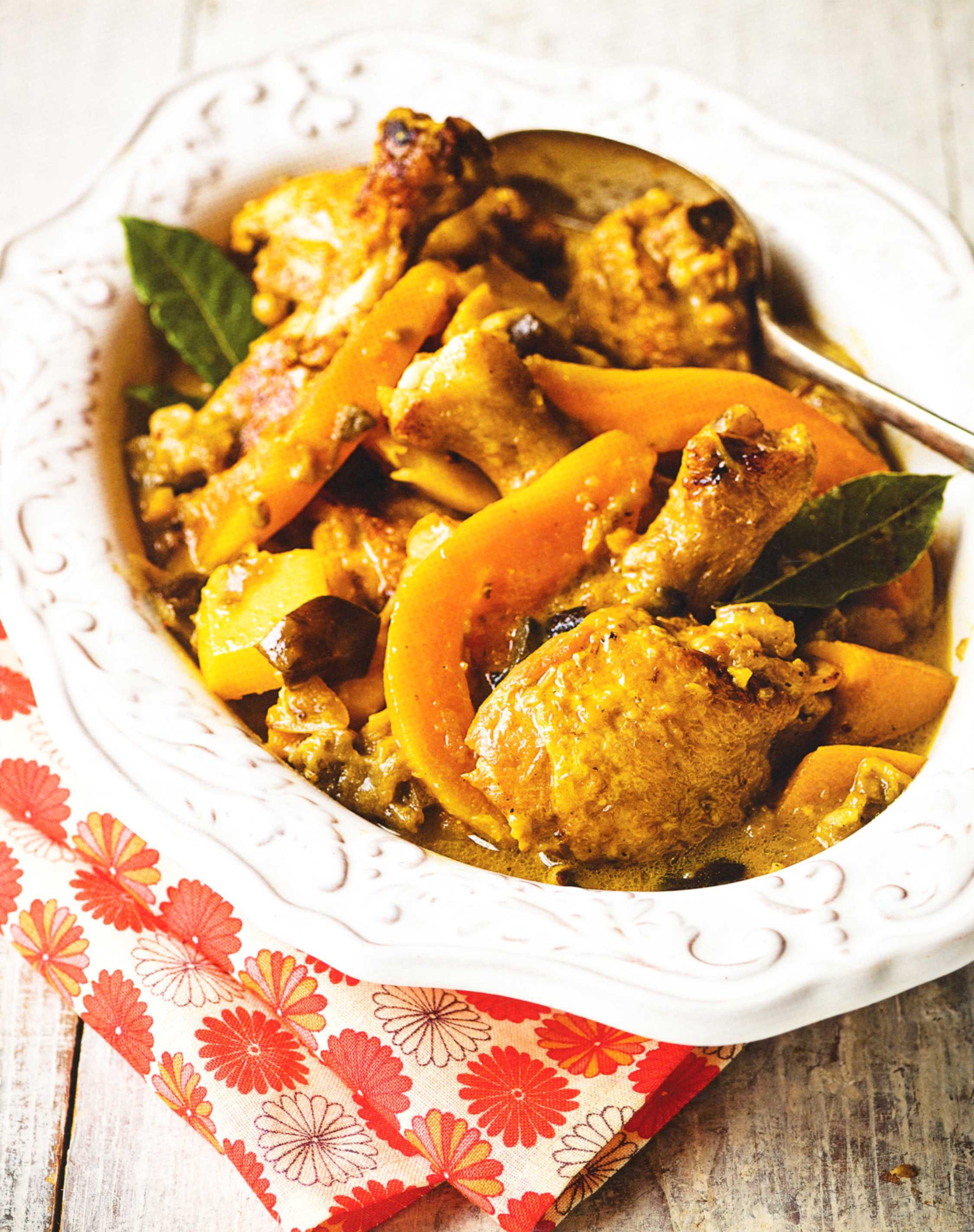 Martinique Coconut Chicken Curry From Caribbean Food Made Easy By Levi 