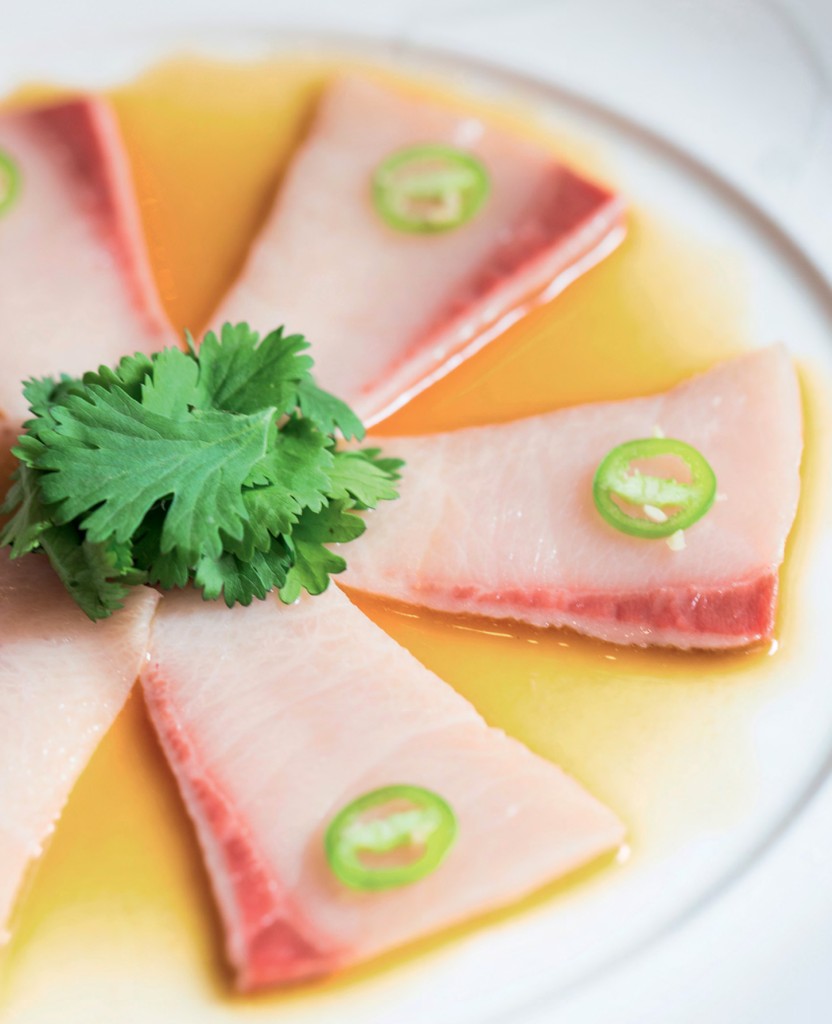 Yellowtail with Jalapeno from The Chef Book by Chef Magazine