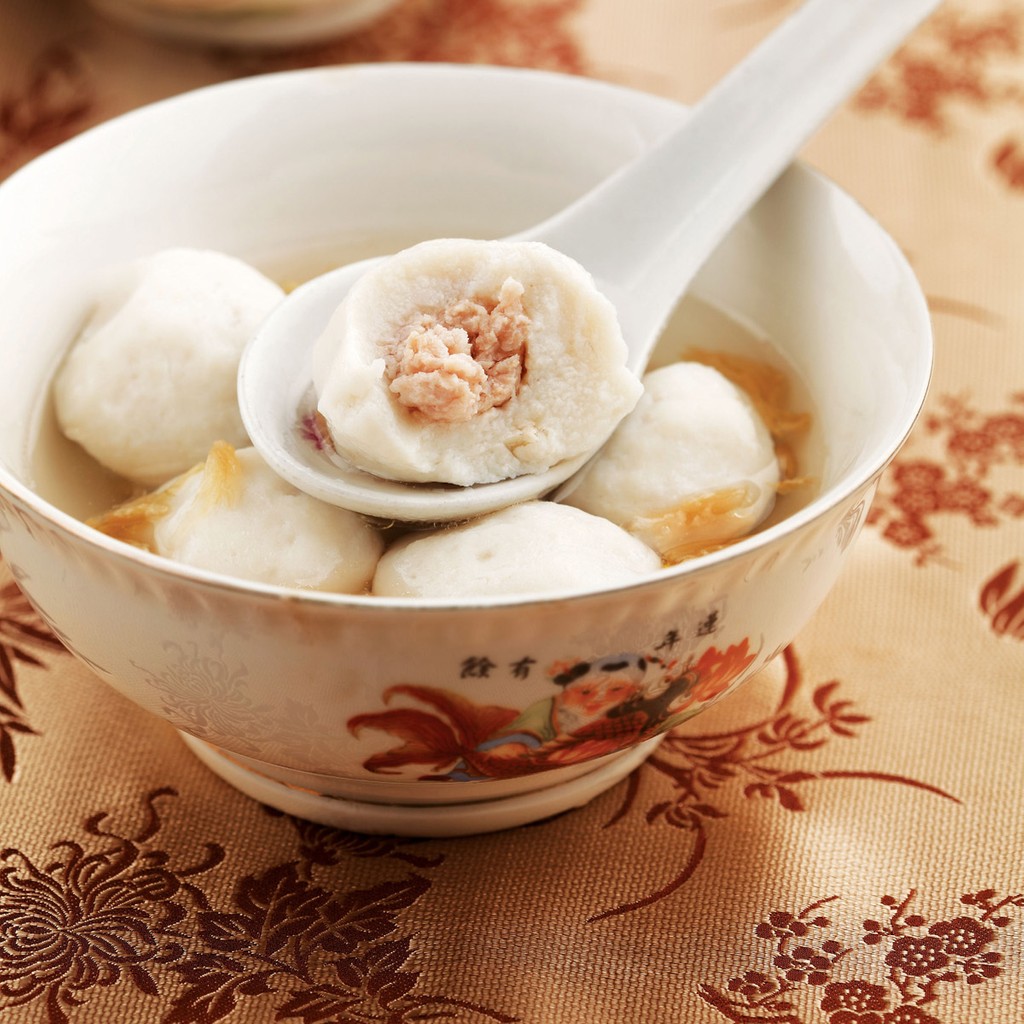 Foochow Fish Balls from Chinese Heritage Cooking by Christopher Tan and Amy  Van