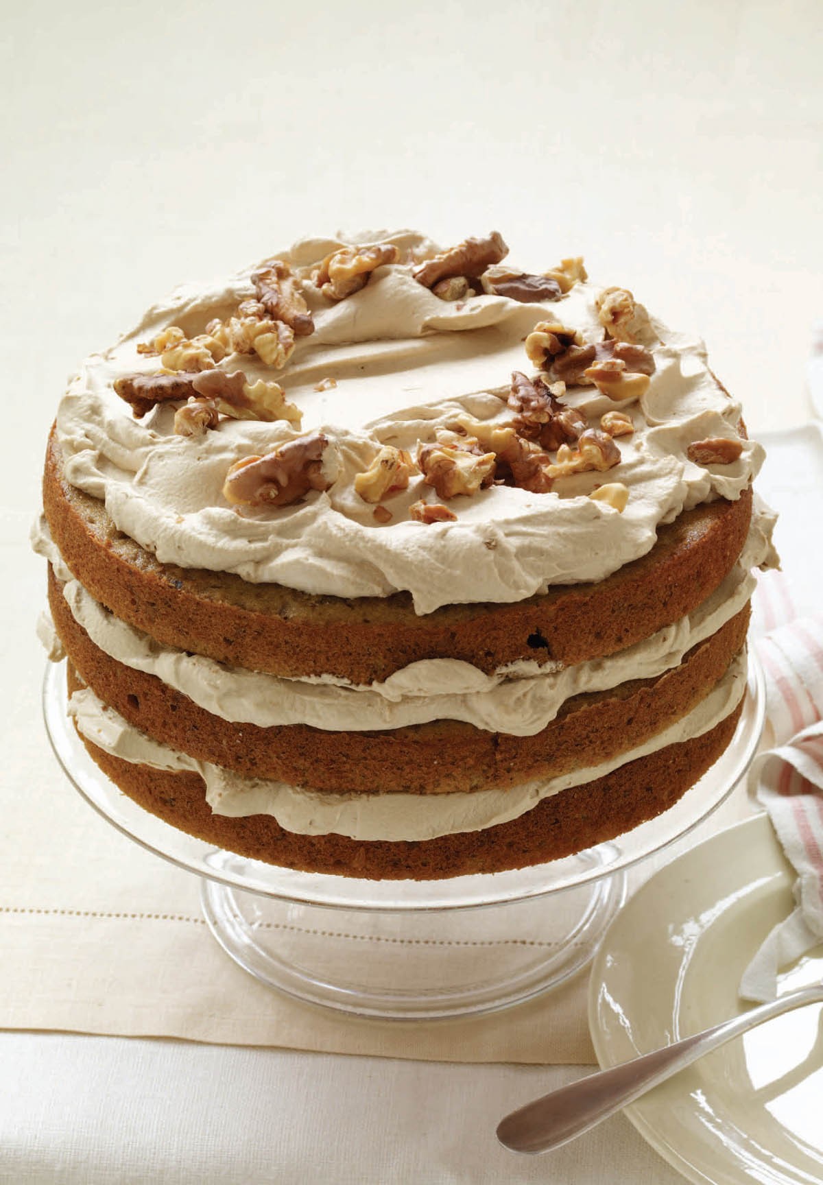 Austrian Walnut Torte with Coffee Whipped Cream from Classic Home ...