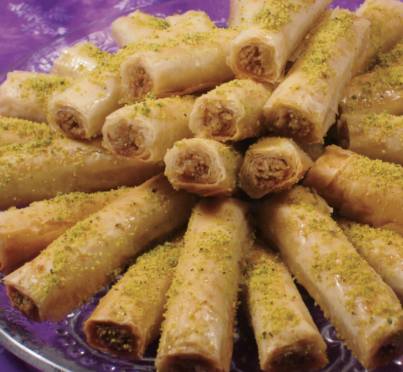 Almond Fingers from Classic Lebanese Cuisine 170 Fresh And Healthy