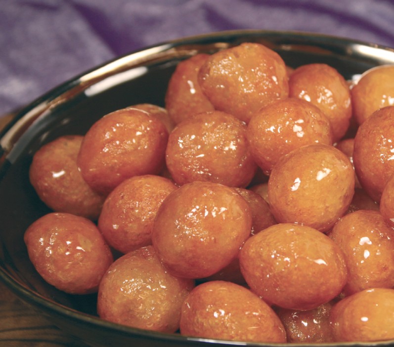 Honey Balls from Classic Lebanese Cuisine 170 Fresh And Healthy