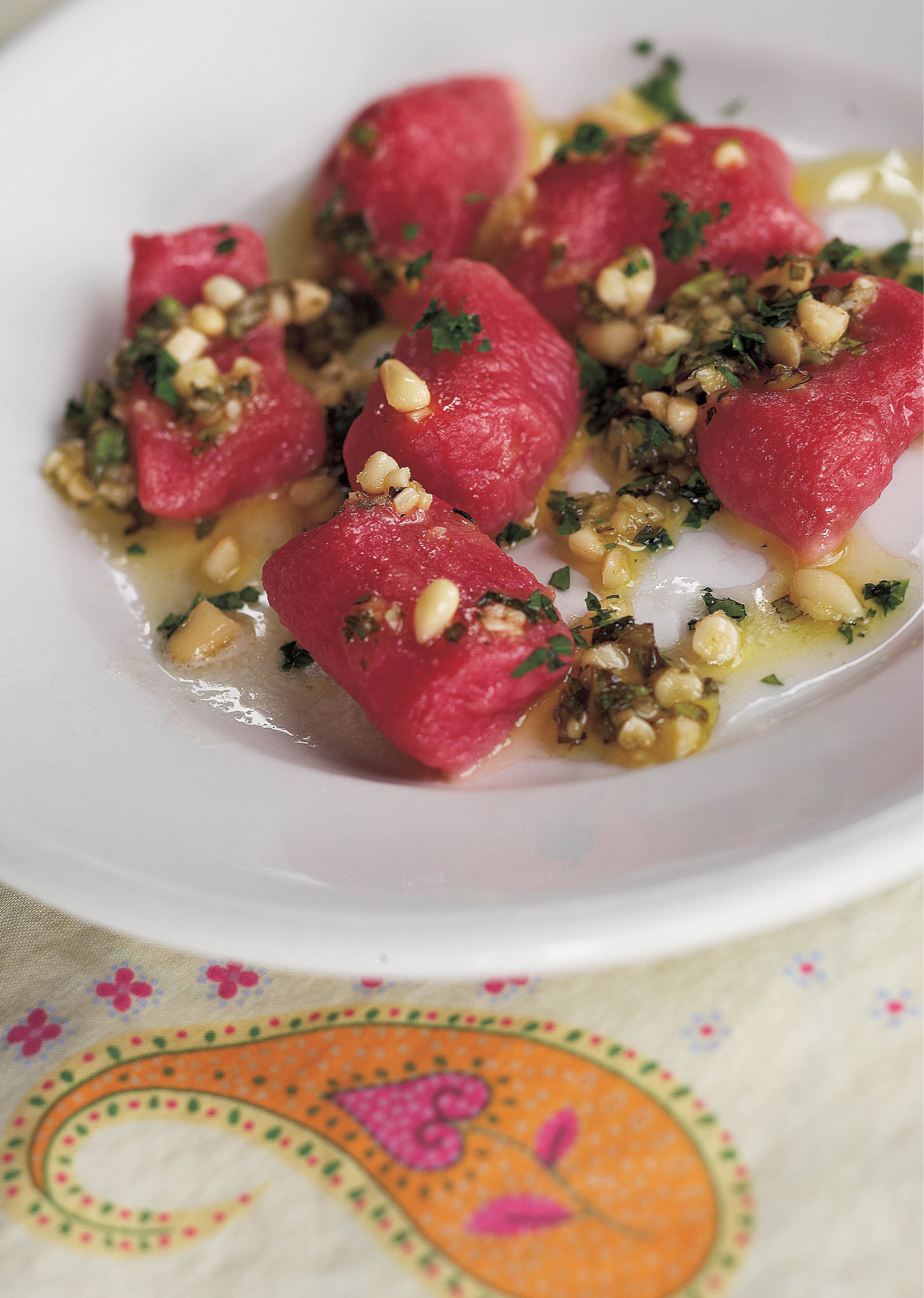 Beetroot Gnocchi from Apples for Jam by Tessa Kiros