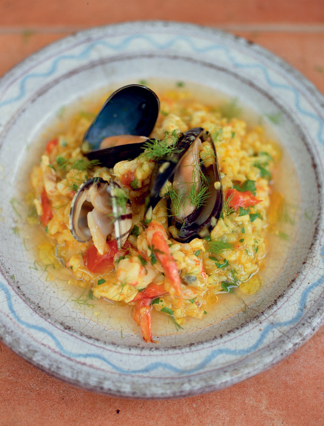 Jamie’s Seafood Risotto from Around the World in 80 Dishes: Classic ...