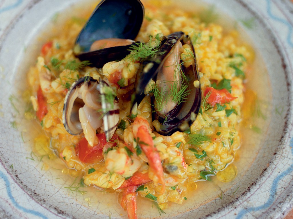 Seafood Risotto Recipe