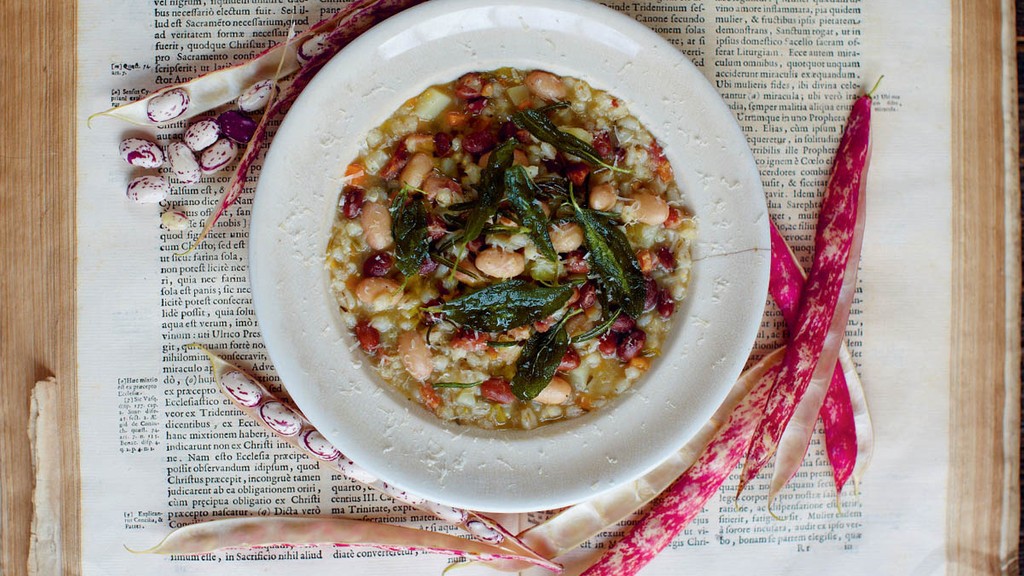 Gennaro's Pasta & Bean Soup from Around the World in 80 Dishes: Classic  Recipes from the World's Favourite Chefs by Gennaro Contaldo