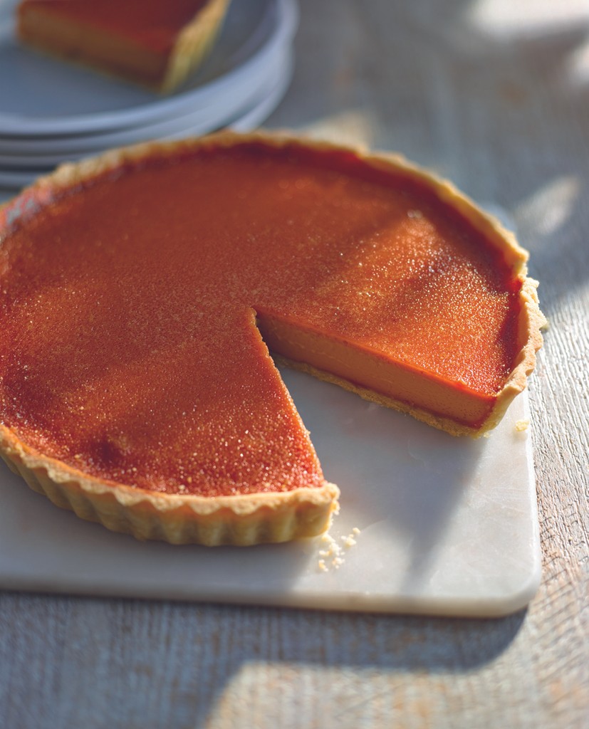 Salted Caramel Custard Tart from Bake by Lorraine Pascale