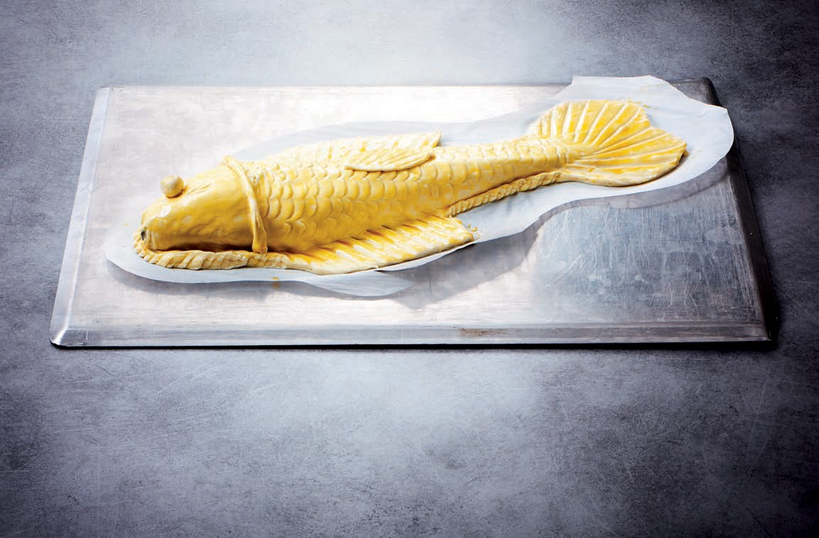 Stuffed Fish in Pastry