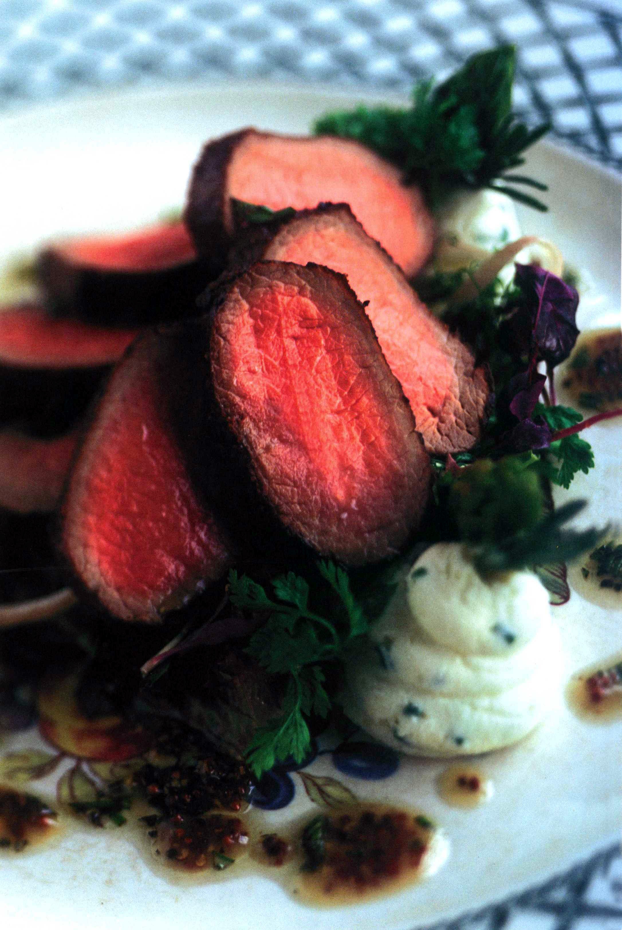 Roast Loin of BurdassReared Wolds’Lamb with Sand Hutton Asparagus