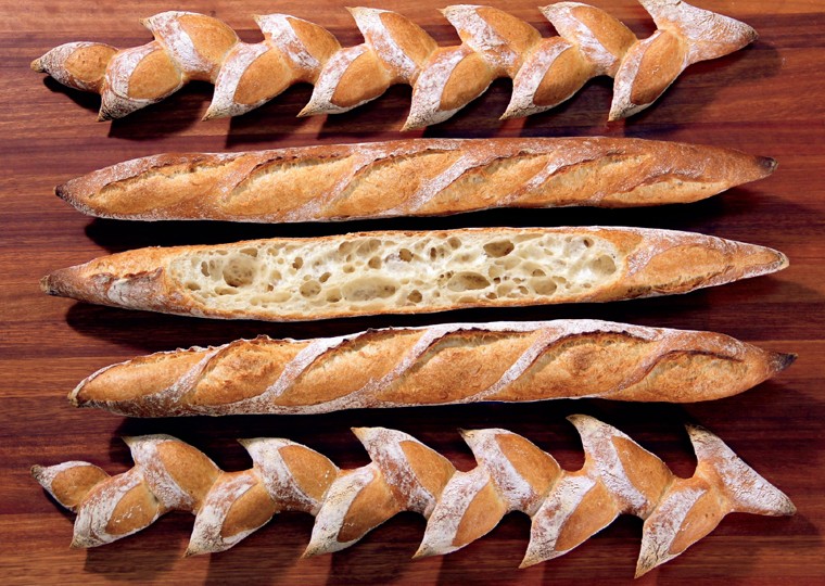 Baguettes de Tradition from Bread A Baker's Book of Techniques and