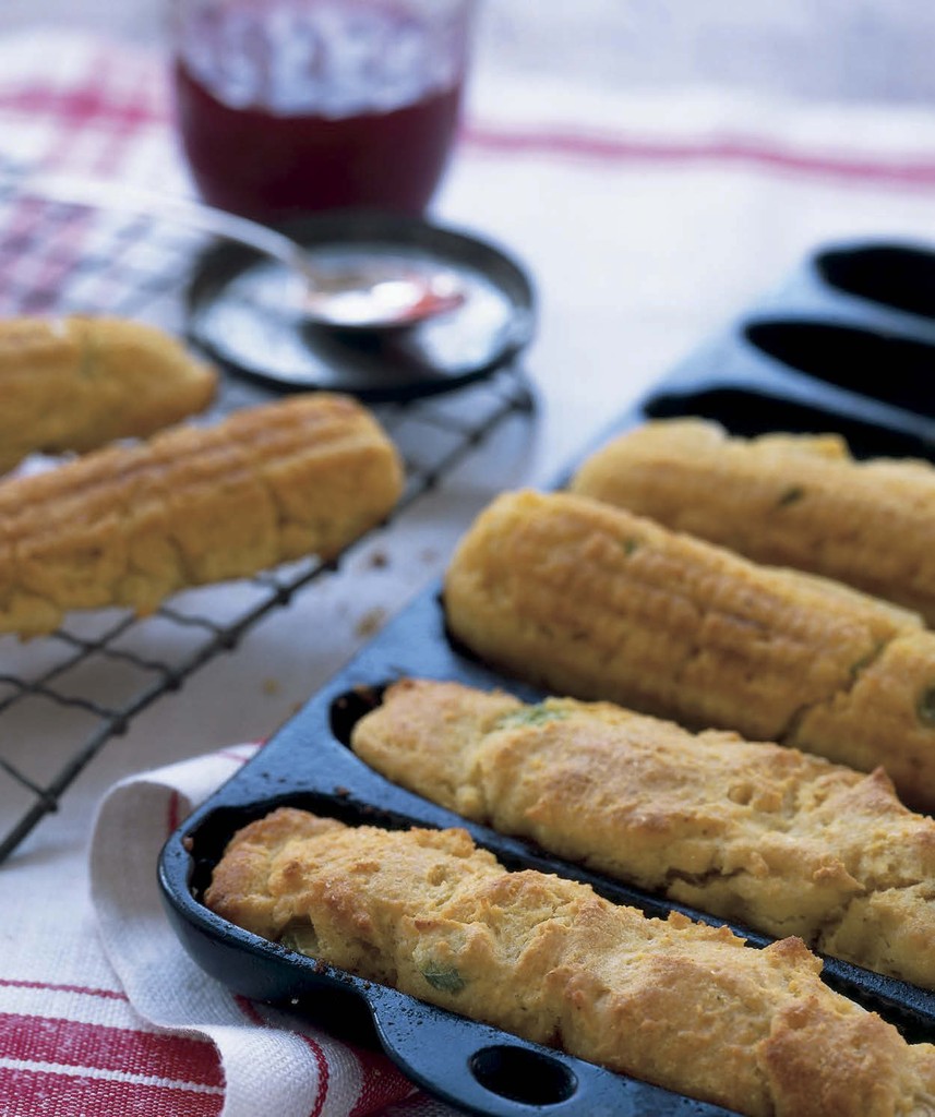 Scallion Corn Sticks from The Glory of Southern Cooking by James Villas