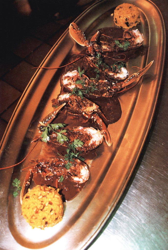 Lobster in Chocolate Sauce from Floyd Around the Med by Keith Floyd