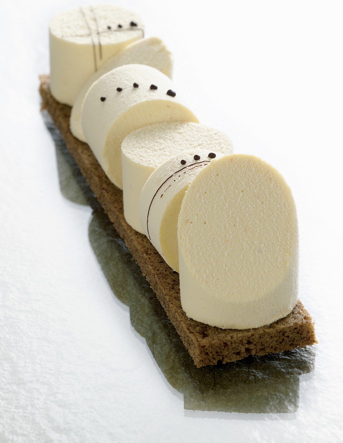 Caramel and Banana Ice Cream Entremet from Frozen Desserts by Francisco