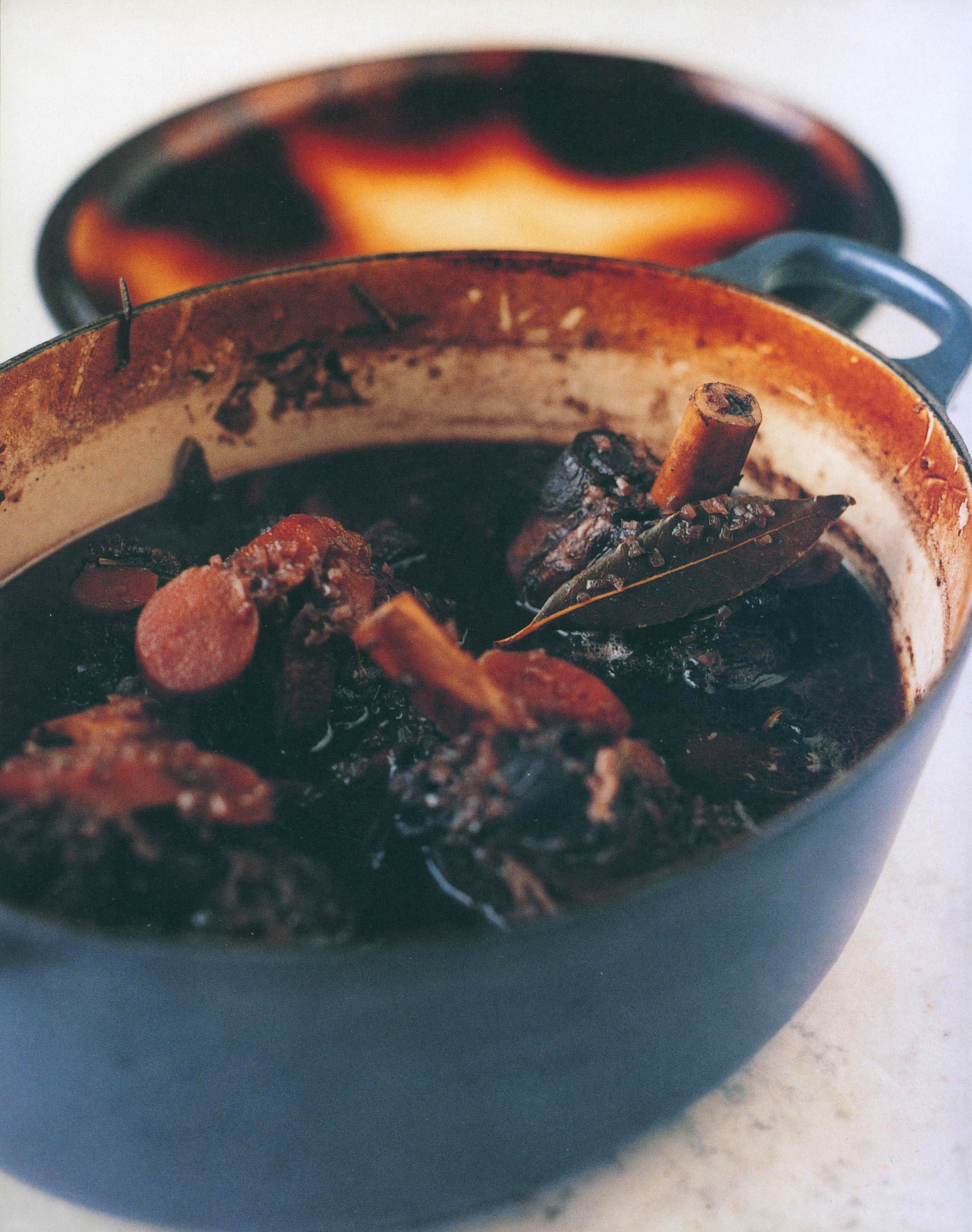 SlowCooked Red Wine Lamb Shanks from Keeping it Simple by Gary Rhodes