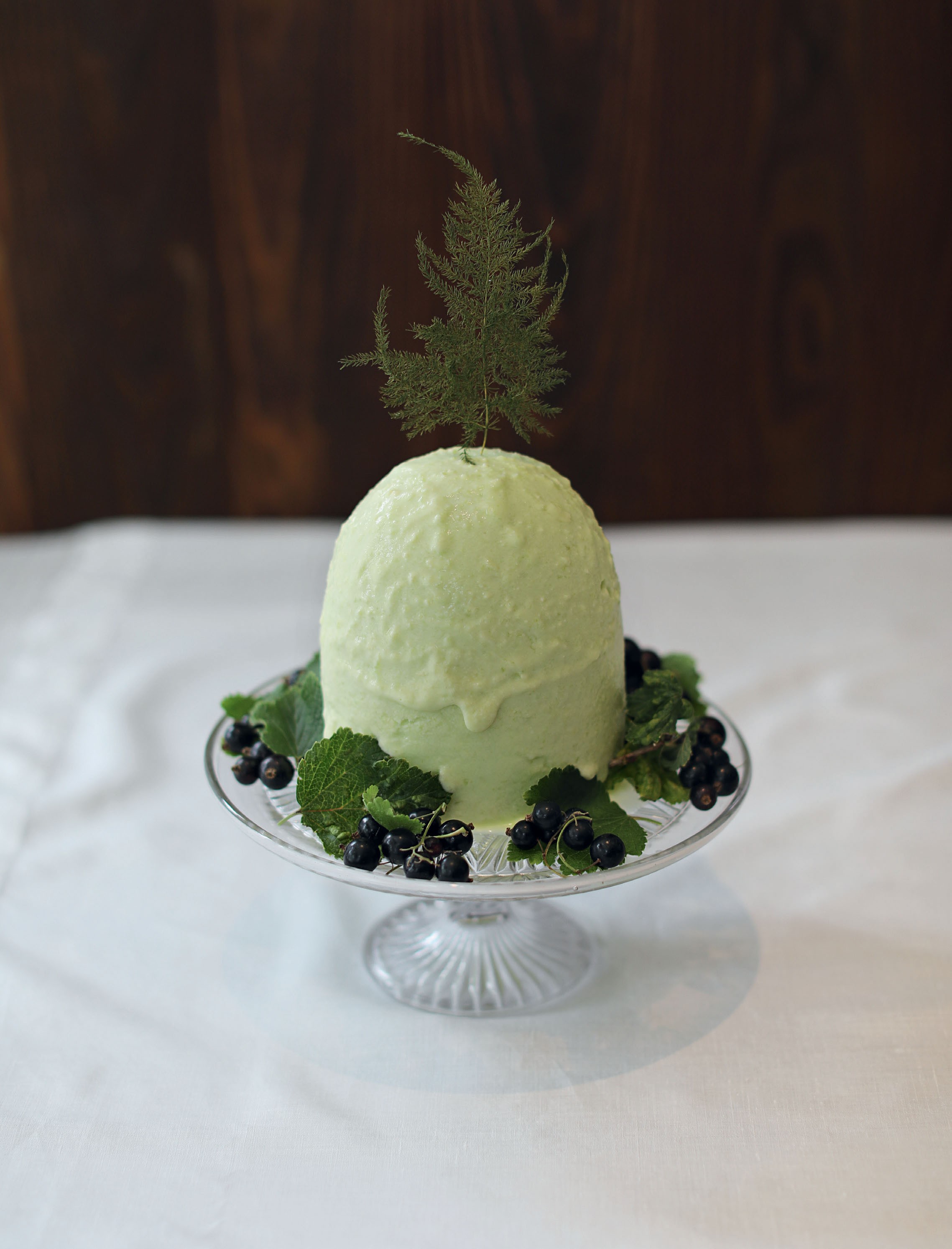 Cucumber Cream Ice from How to Cook The Victorian Way with Mrs
