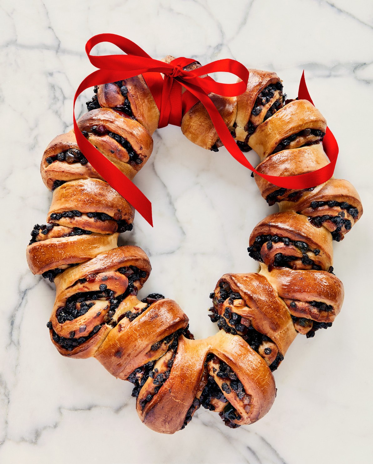 Christmas Wreath Bread From Home Made Christmas By Yvette Van Boven