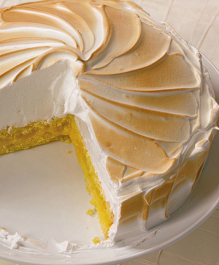 Lemon Meringue Cake from Rose's Heavenly Cakes by Rose Levy Beranbaum