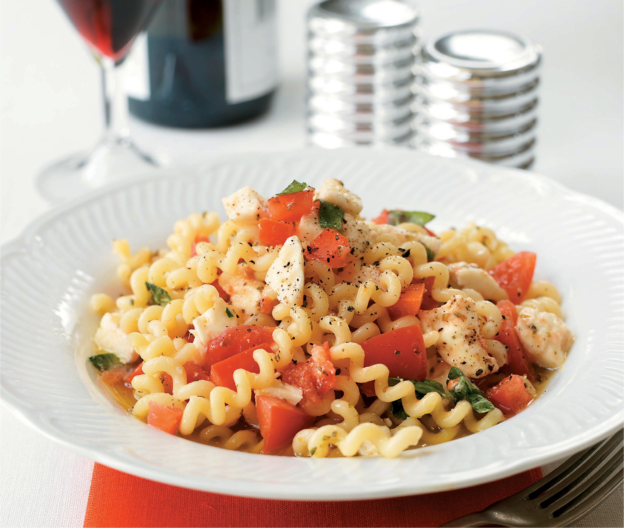 Pasta alla Caprese from The Italian Regional Cookbook by Valentina Harris