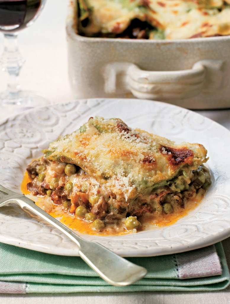 Lasagna alla Ferrarese from The Italian Regional Cookbook by Valentina