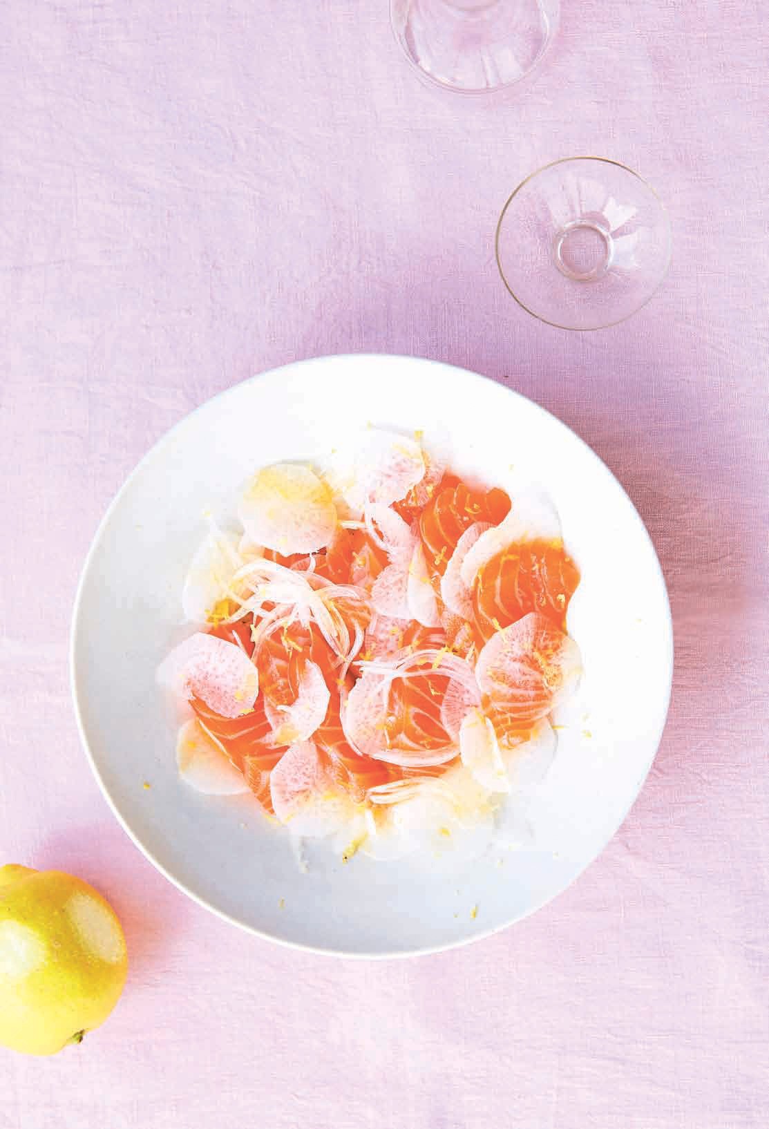 YuzuMarinated Salmon from Japanese Food Made Easy by Aya Nishimura