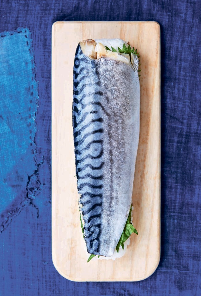 Cured Mackerel Pressed Sushi From Japanese Food Made Easy By Aya Nishimura