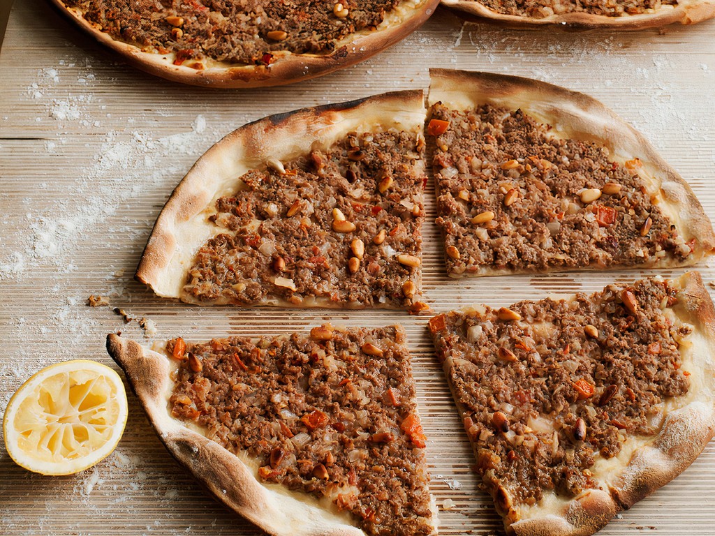 Spiced Lamb Flatbread Pizzas from The Jewelled Kitchen by Bethany