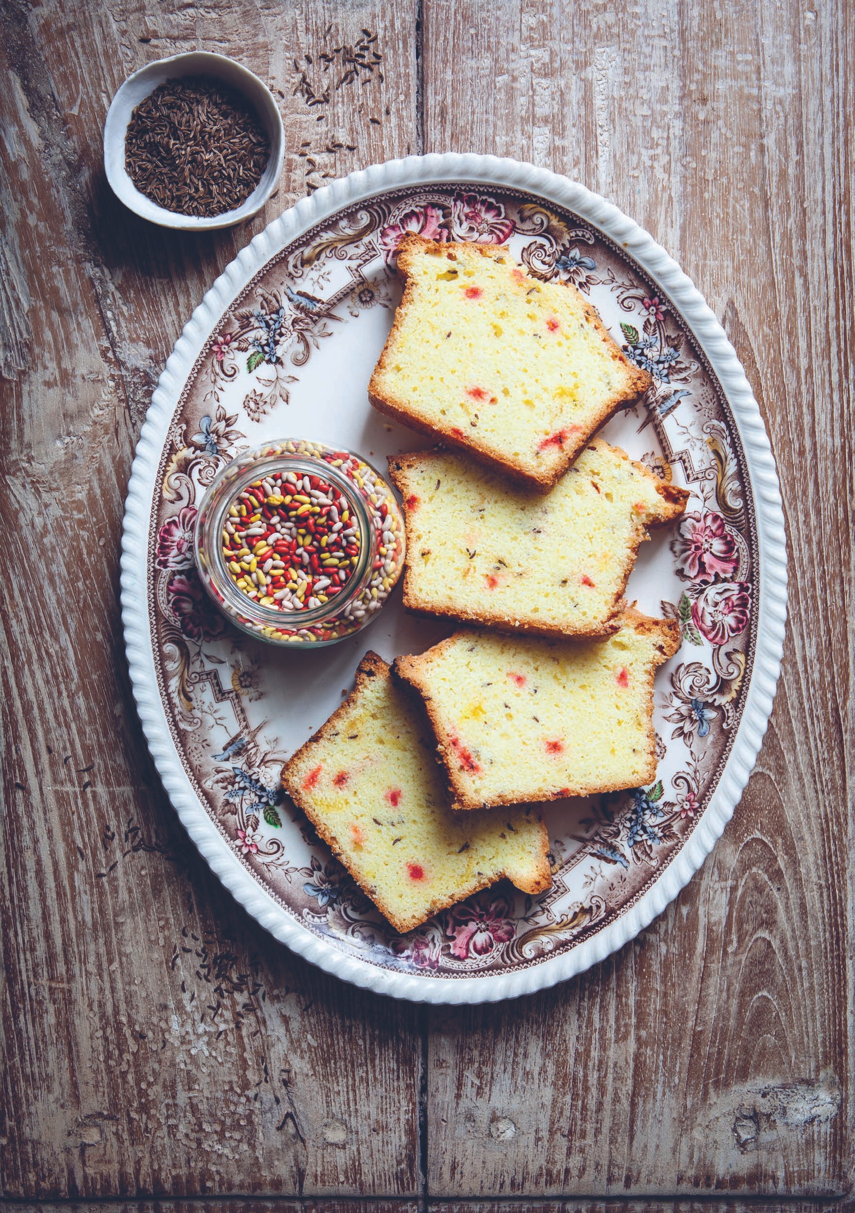 Caraway seed cake from Oats in the North, Wheat from the South The