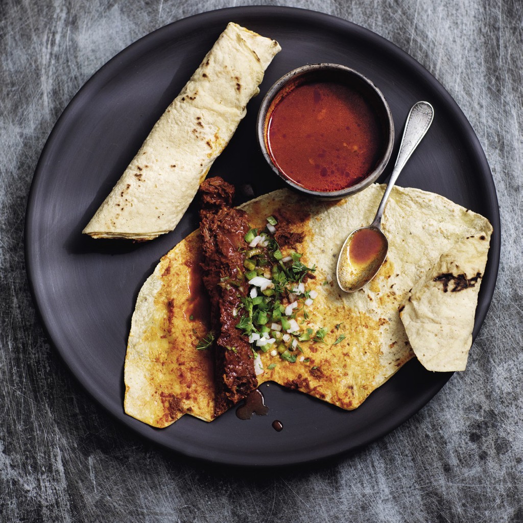 Tacos de Barbacoa de Chivo from Oaxaca: Home Cooking from the Heart of  Mexico by Bricia Lopez and Javier Cabral