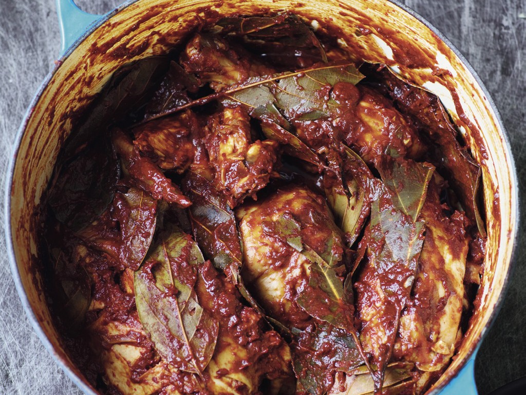 Pollo en Barbacoa from Oaxaca: Home Cooking from the Heart of Mexico by  Bricia Lopez and Javier Cabral