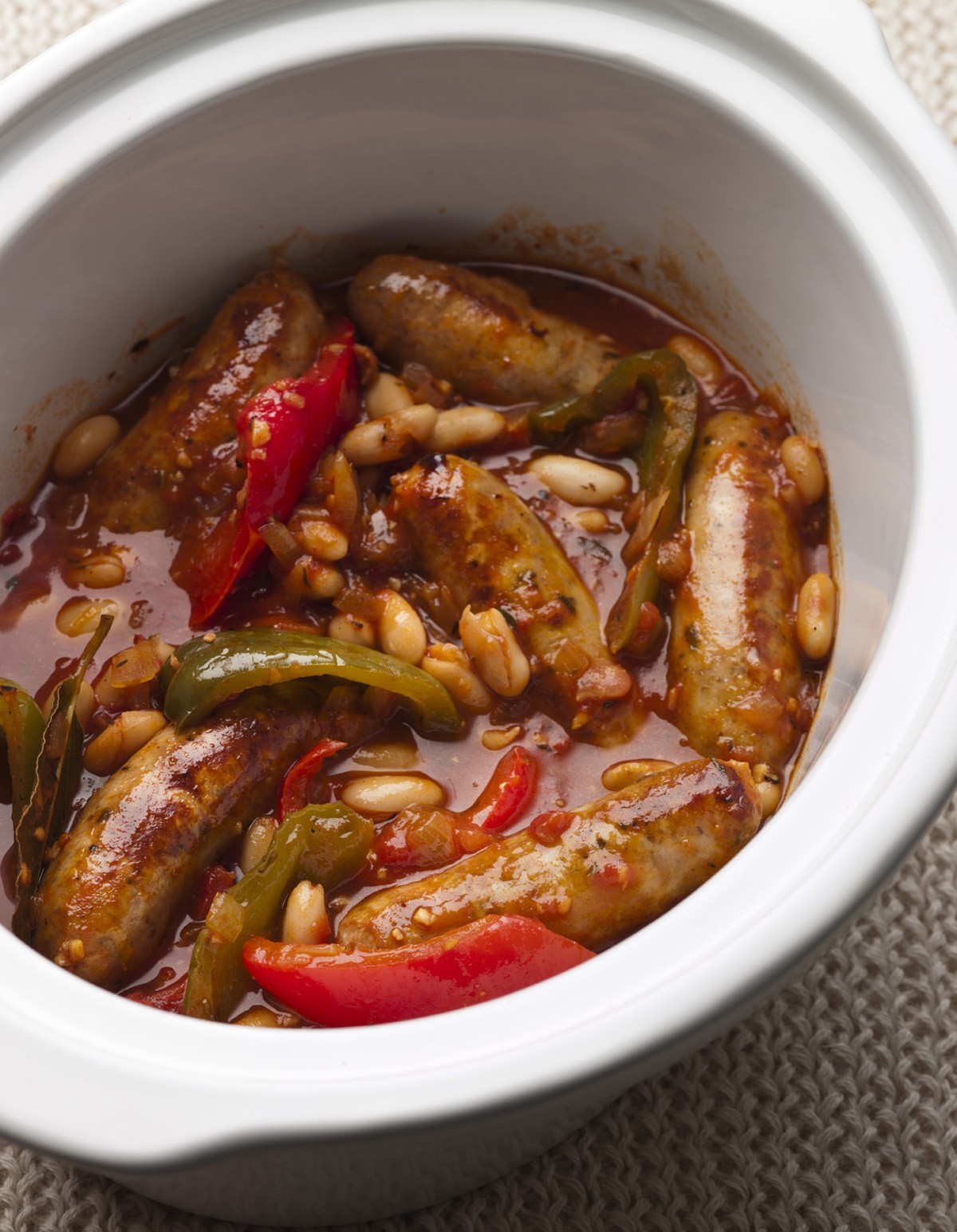 Sausage Hotpot from I Love My Slow Cooker by Beverly LeBlanc