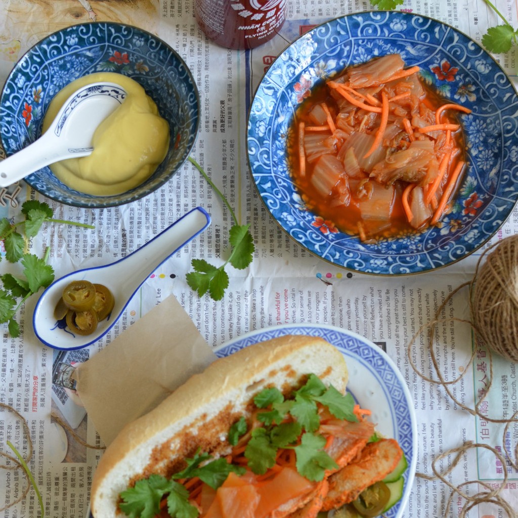 Vietnamese Banh Mi Sandwich From Lavender Lovage A Culinary Notebook Of Memories Recipes From Home Abroad By Karen Burns Booth