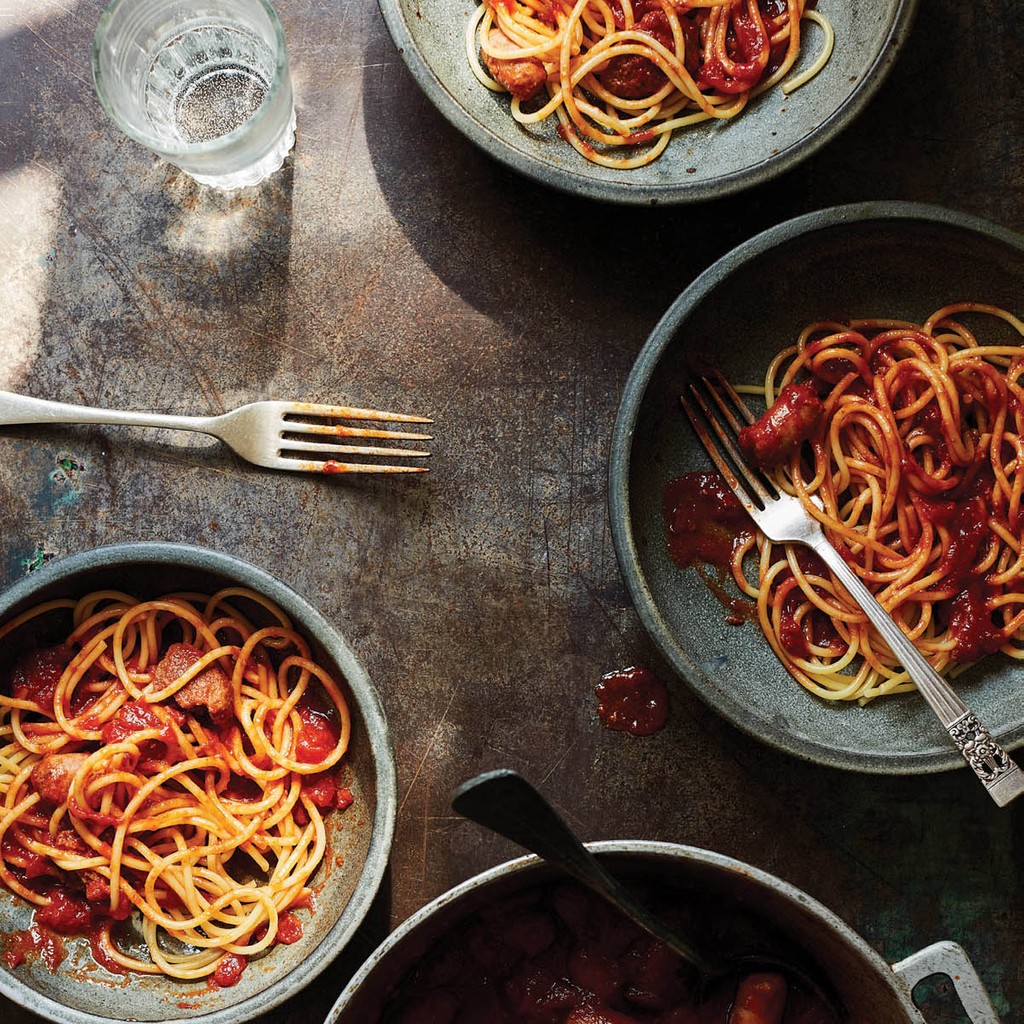 Godfather Pasta from 30 Minute Mowgli: Fast Easy Indian from the Mowgli  Home Kitchen by Nisha Katona