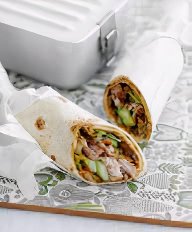 Pork And Hoisin Wrap From Madhouse Cookbook Delicious Recipes For The Busy Family Kitchen By Jo Pratt