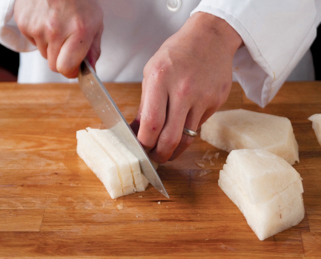 Marinated Jicama & Pickled Jalapeño from Mission Street Food by Anthony