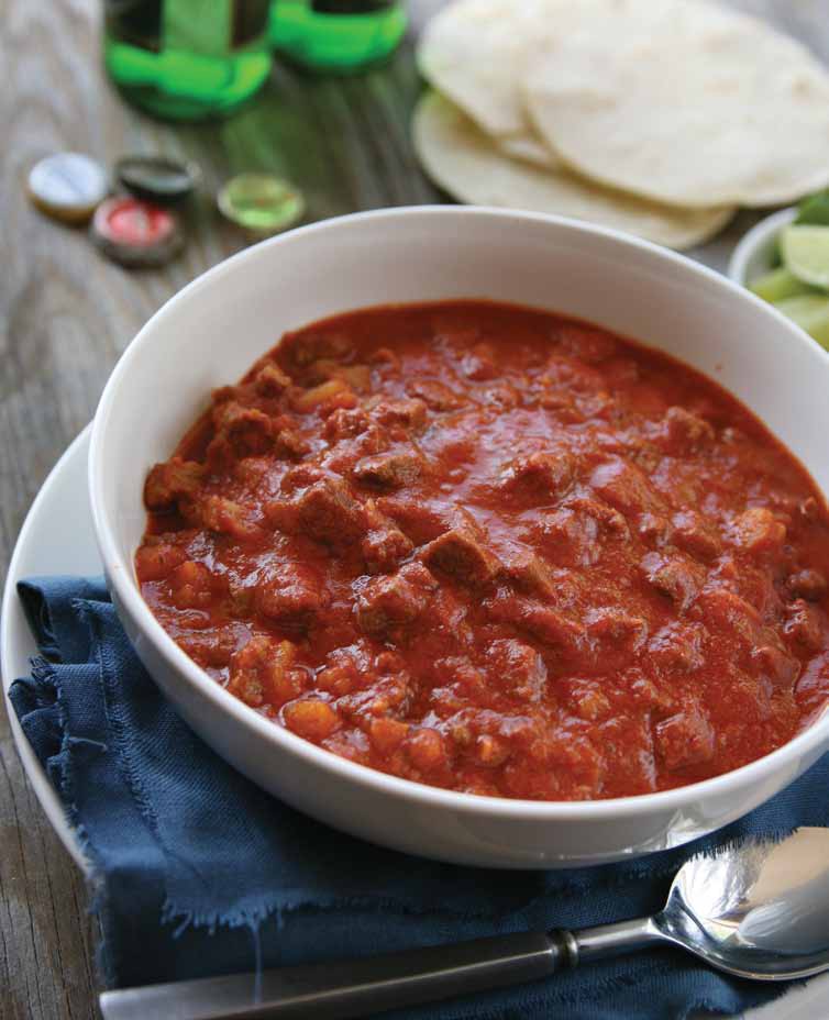 Pork In Red Chile Sauce From Muy Bueno Three Generations Of Authentic Mexican Flavor By Yvette