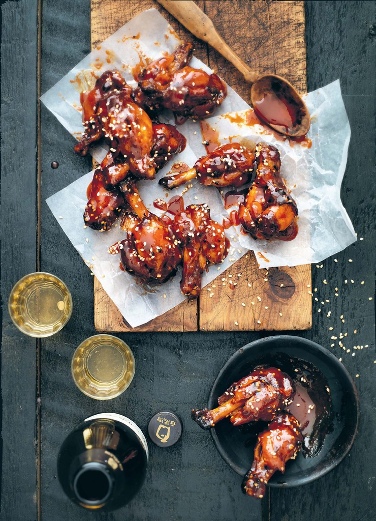 Korean Fried Chicken Wings With Spicy Chilli Glaze From My Street Food Kitchen By Jennifer Joyce