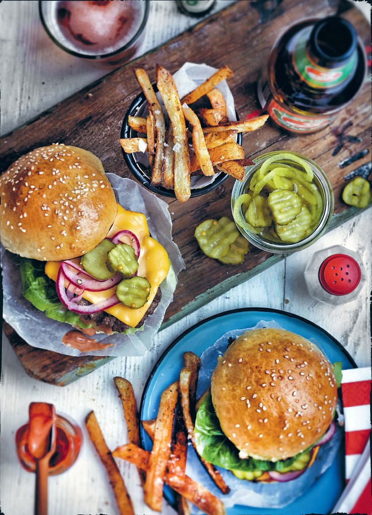 Dirty Burgers with Secret Sauce from My Street Food Kitchen by Jennifer