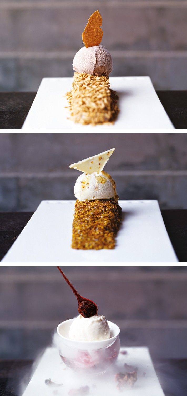 A Symphony of Chinese Wine Ice Creams from New Beijing Cuisine by