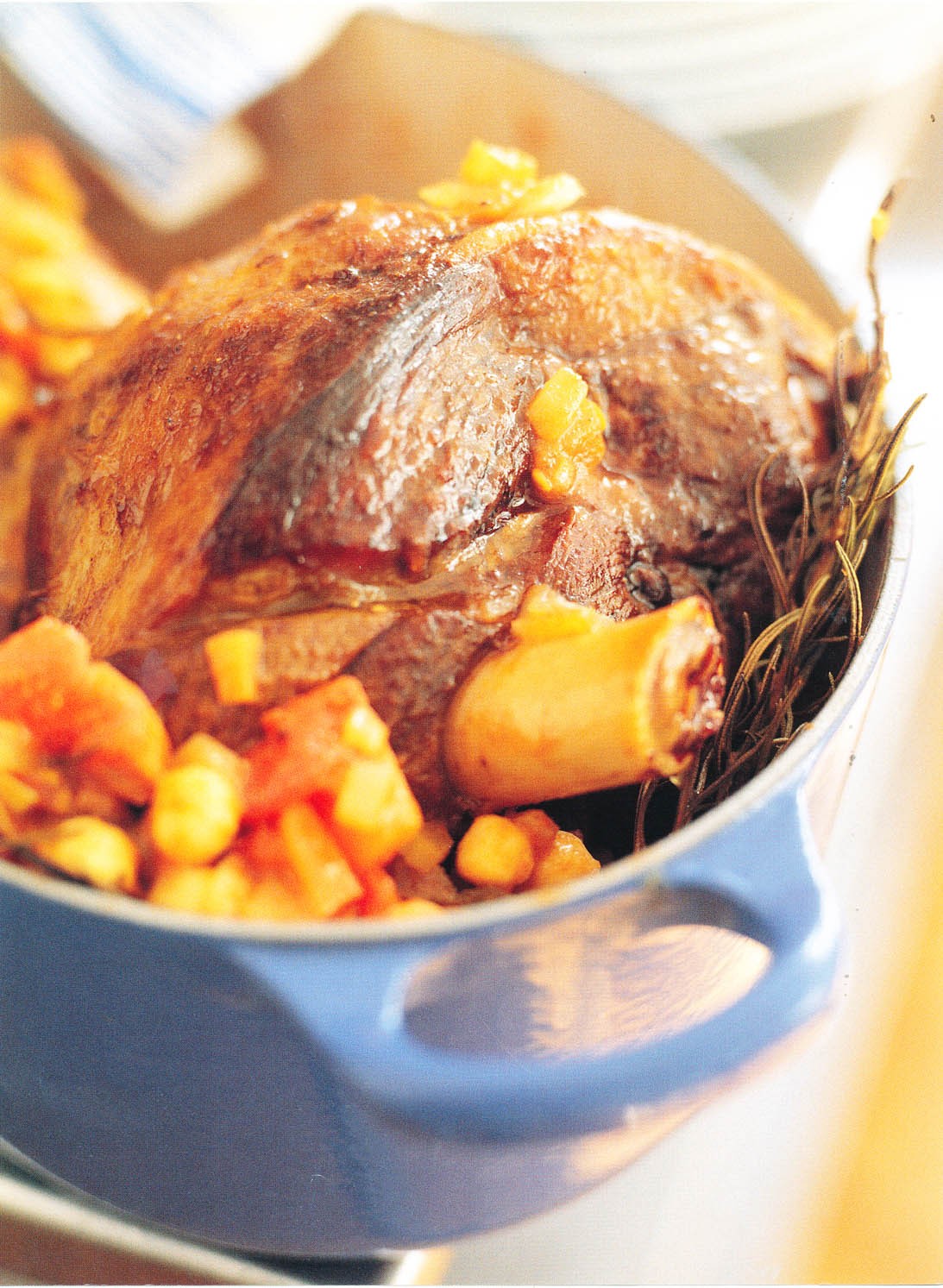 Braised leg of lamb with chickpeas and spices from Soho Cooking by ...