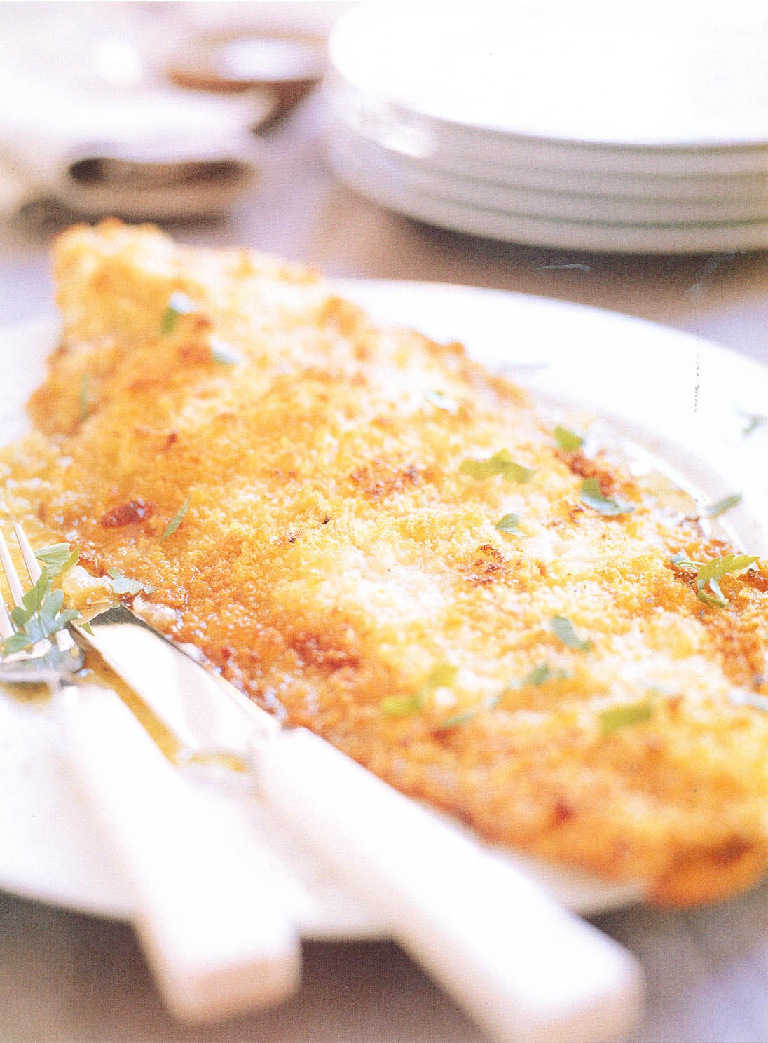 Sole bonne femme from Soho Cooking by Alastair Little