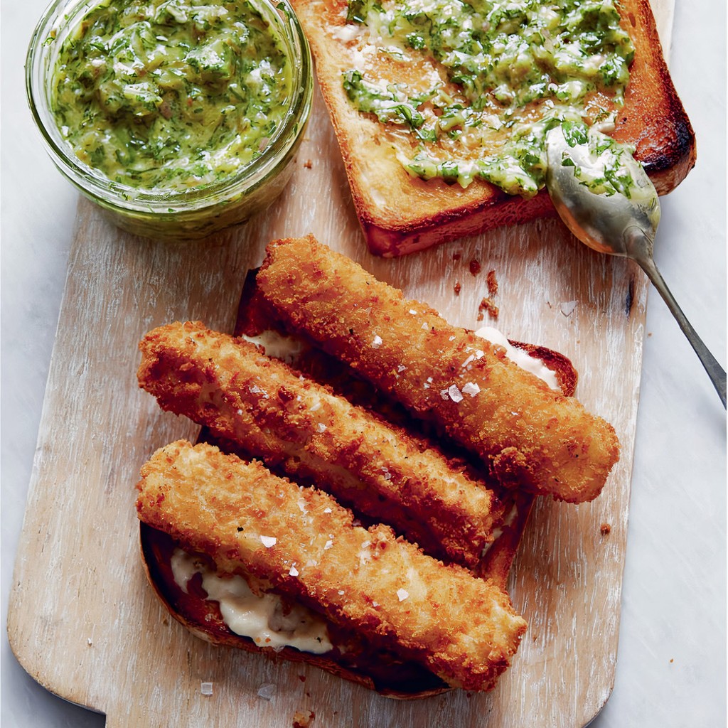 Fish finger sandwiches recipe