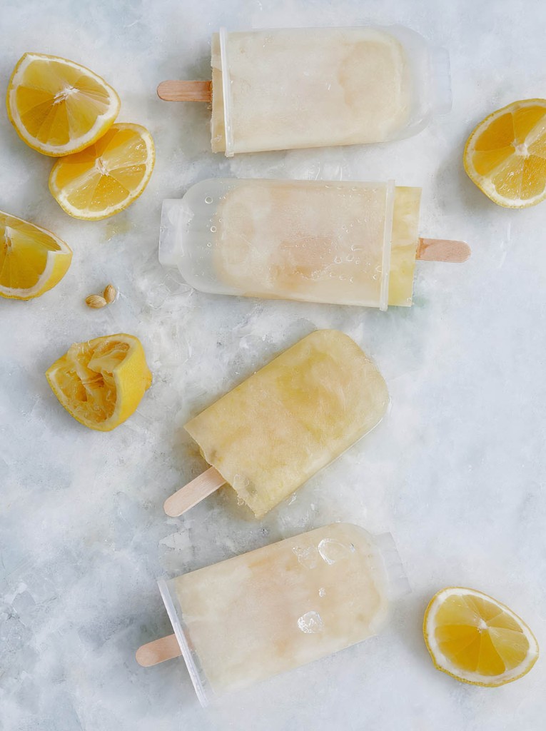 Lemon vanilla ice lollies from Solo by Signe Johansen