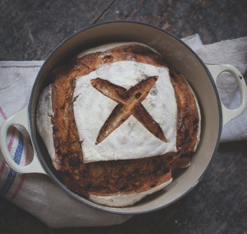Fig and Fennel Sourdough from Slow Dough, Real Bread by Chris J L Young