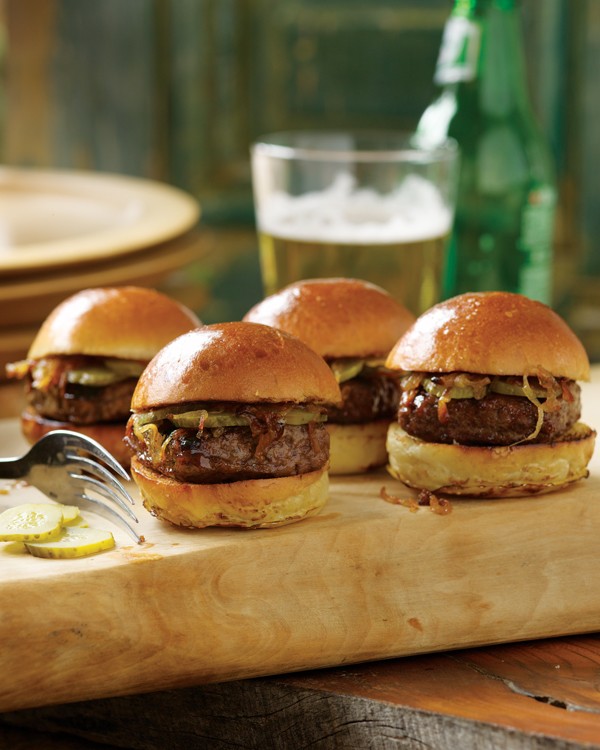 Kobe Beef Sliders From Planet Barbecue By Steven Raichlen