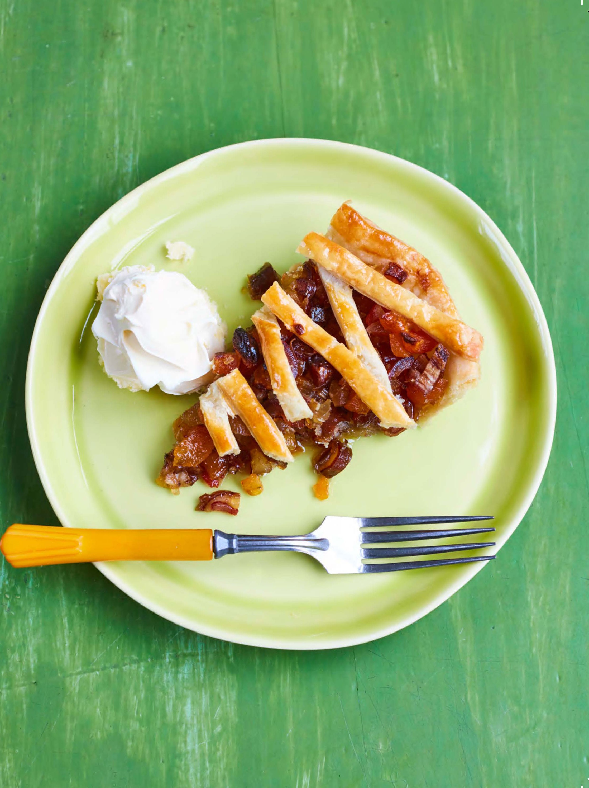 Rum Nicky with clotted cream from Prue My Alltime Favourite Recipes