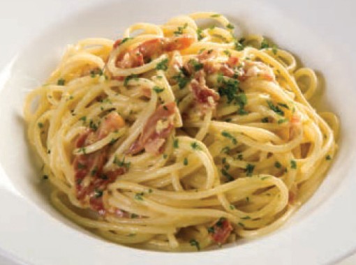 Spaghetti Carbonara From Professional Cooking By Wayne Gisslen