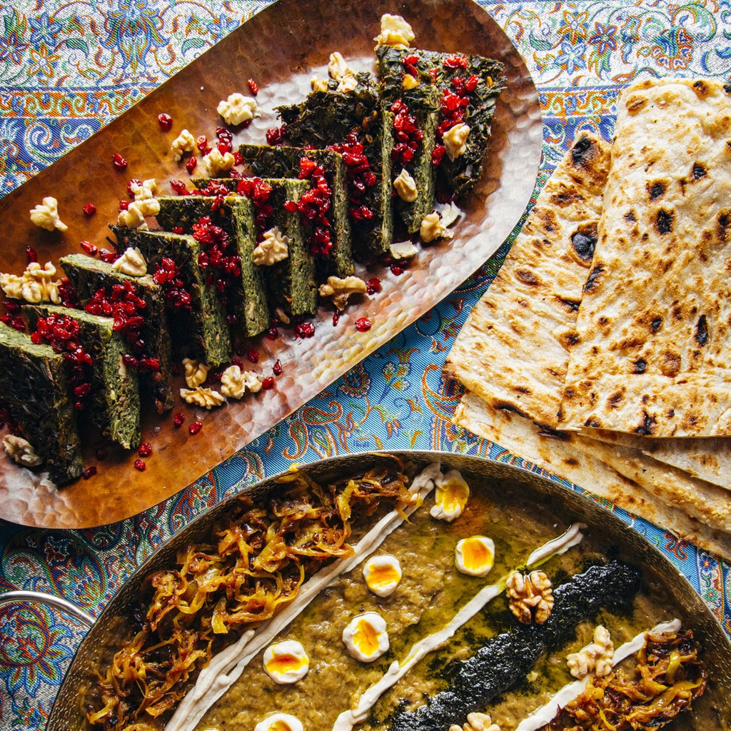 Persian Eggplant Dip From We Are La Cocina By Aisan Hoss And Mehdi Parnia