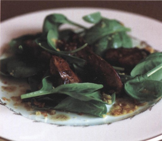 Spinach And Chicken Liver Salad From Winter Food By Jill Norman